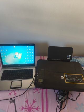 Portátil HP y Impresora HP