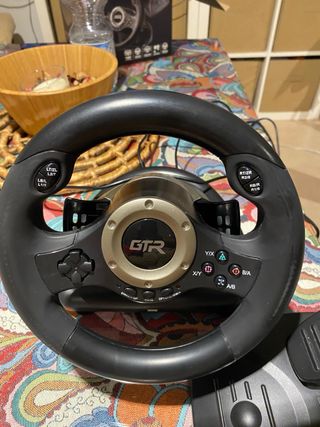 Volante GTR para PS4, PS3, Xbox, Switch, PC