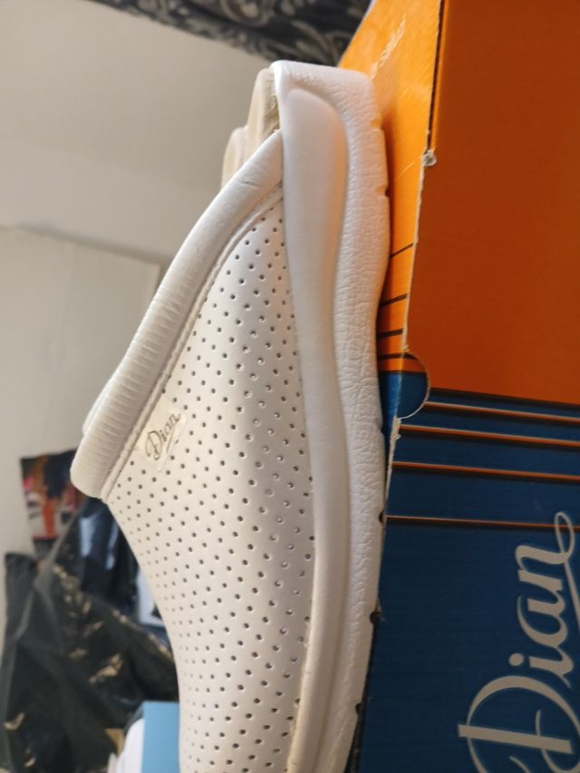 Zuecos Dian Blancos Talla 41 nuevos