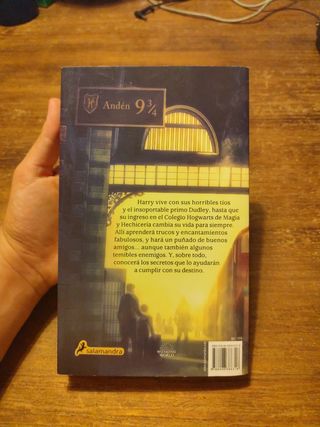 LIBRO: Harry Potter y la piedra filosofal
