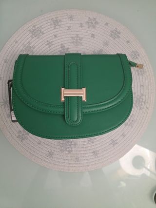 Bolso bandolera verde