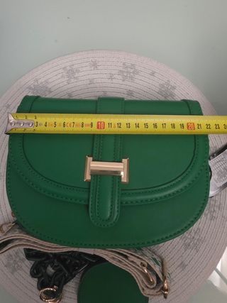 Bolso bandolera verde