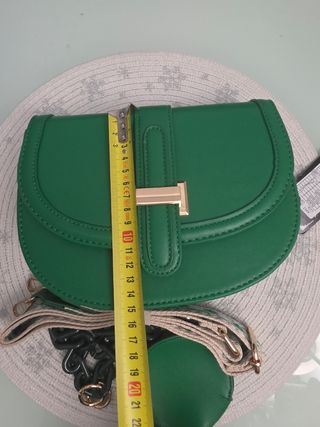 Bolso bandolera verde