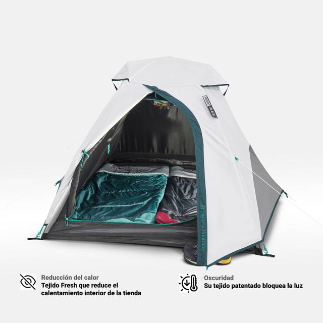 Tienda de campaña 2 personas Quechua MH100 F&B