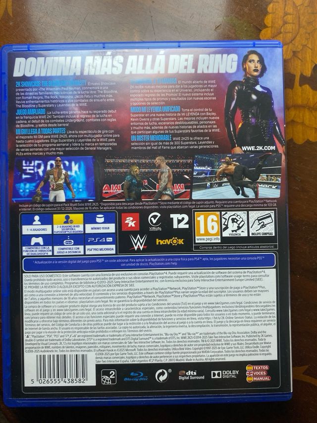 WWE 2K25 PS4