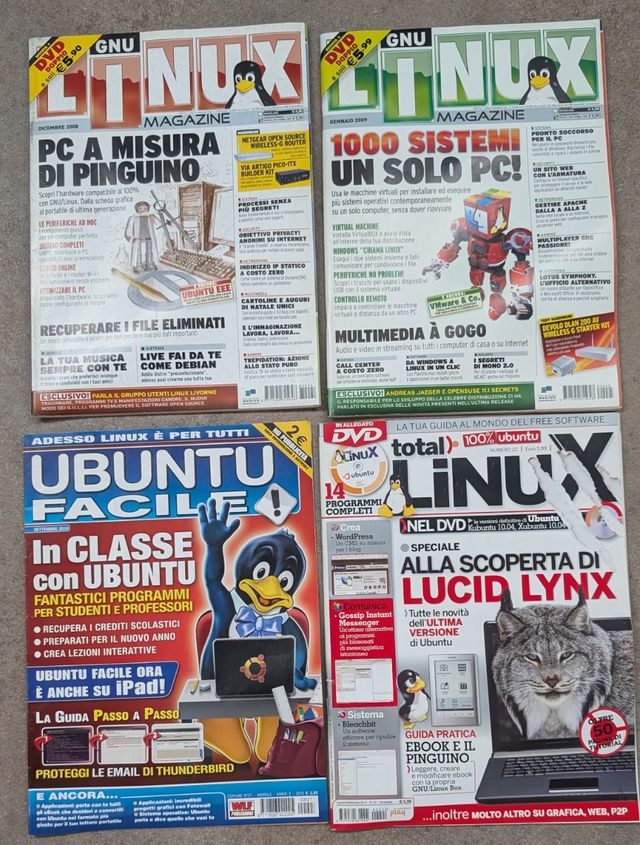 Riviste informatica Linux