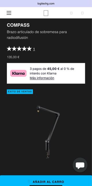 Micrófono Blue Yeti + Radius III + Brazo Compass