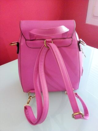 PRECIOSA MOCHILA DE DISEÑO ESTAMPADO MUÑECAS NUEVA