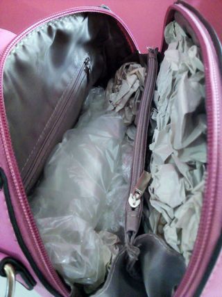 PRECIOSA MOCHILA DE DISEÑO ESTAMPADO MUÑECAS NUEVA