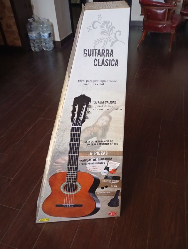 Guitarra para principiantes con funda