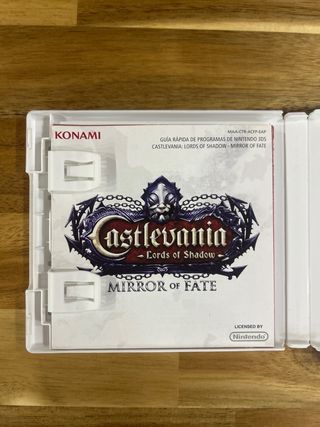 Castlevania Lords of Shadow Mirror of Fate 3DS