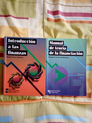 LOTE 7 LIBROS FINANZAS INVERSION ADE UNED ECONOMIA