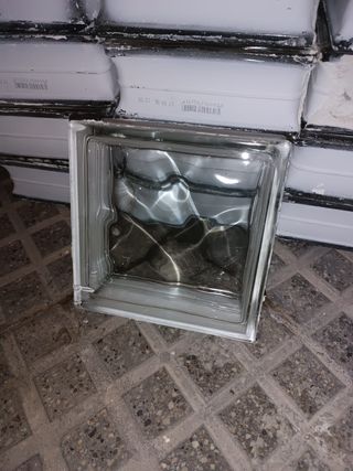 Ladrillo de vidrio para construcción