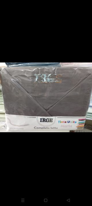 Lenzuola matrimoniali cotone IRGE