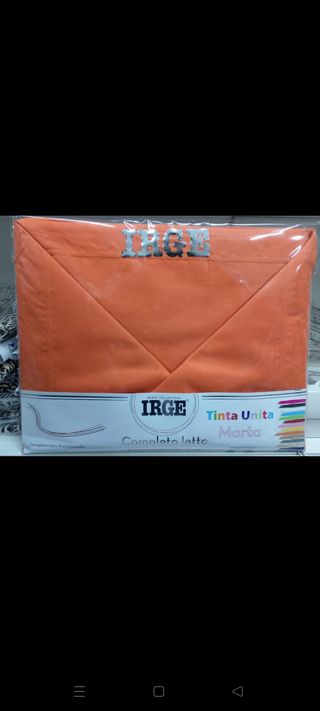 Lenzuola matrimoniali cotone IRGE