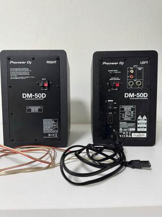 Monitores DJ Pioneer DJ DM 50D Negros