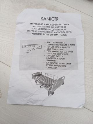 SANICO Colchón antiescaras