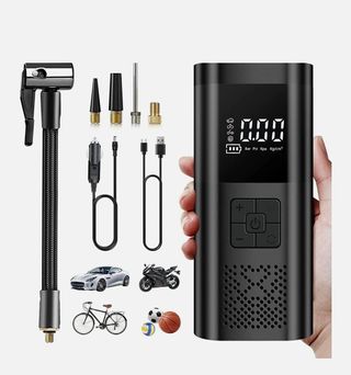 Mini Compressore Portatile Gonfiatore Ruote Auto