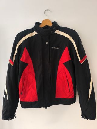 Chaqueta Spidi Mujer Negra y Roja