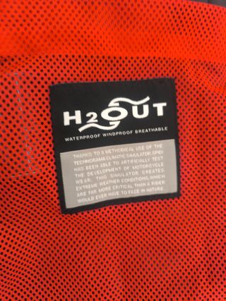 Chaqueta Spidi Mujer Negra y Roja