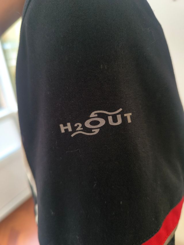 Chaqueta Spidi Mujer Negra y Roja