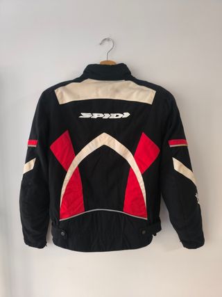 Chaqueta Spidi Mujer Negra y Roja