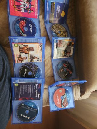 Lote de juegos FIFA PS4: 17, 19, 20, 21, 22, 23