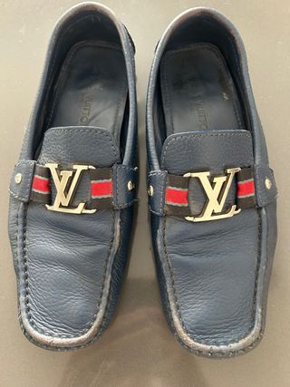 Zapatos Louis Vuitton Azul