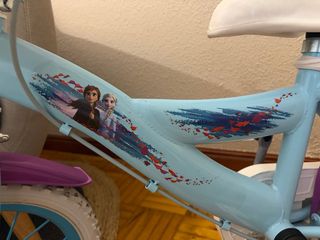 Bicicleta Frozen Niños/as Azul