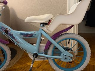 Bicicleta Frozen Niños/as Azul