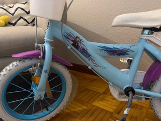 Bicicleta Frozen Niños/as Azul