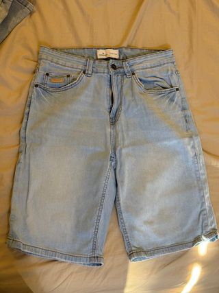 Pantalones Vaqueros Azul Cielo Talla M