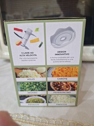 Mini trita tutto a Batteria MXO