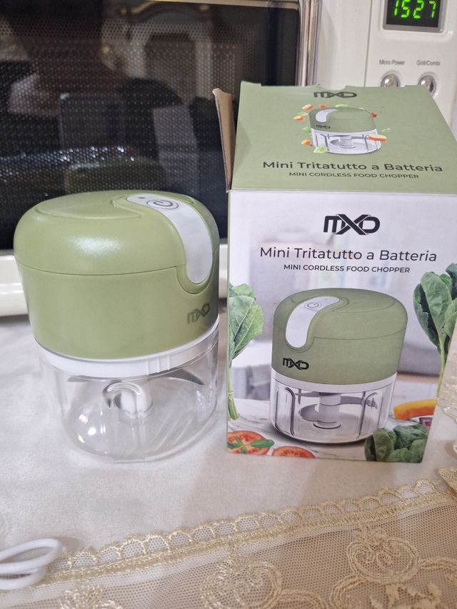 Mini trita tutto a Batteria MXO