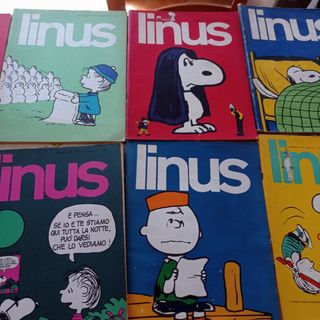 Set 10 fumetti Linus
