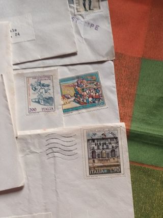 Italia Repubblica Francobolli su Buste