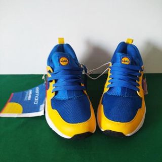 Scarpe Lidl Edizione Limitata Blu Giallo