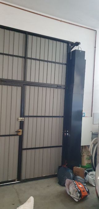 Puerta de hierro para garaje