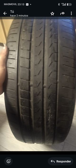 4 Ruedas Pirelli 225/55 R17 Seminuevas