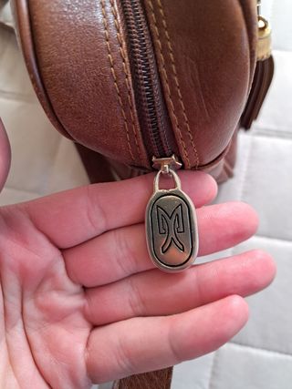 Borsa tracolla Mastro Pelletteria pelle marrone