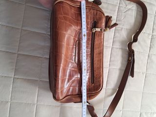 Borsa tracolla Mastro Pelletteria pelle marrone