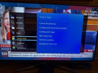 Televisión Samsung 48 Negra