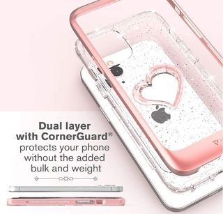 Funda iPhone 12 Pro MAX 6.7 Rosa Corazón