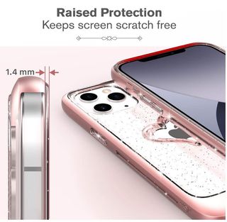 Funda iPhone 12 Pro MAX 6.7 Rosa Corazón