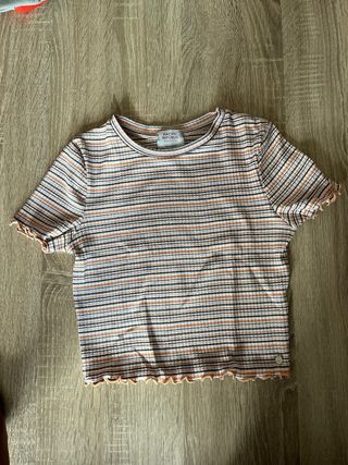 Camiseta corta a rayas Pacific Republic