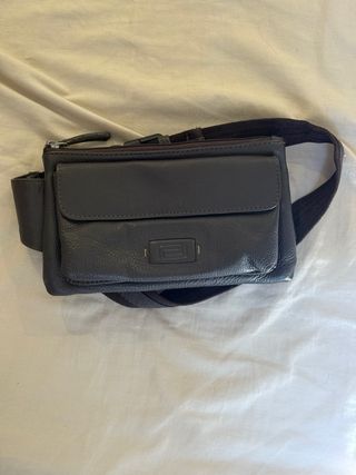 Bandolera de piel auténtica