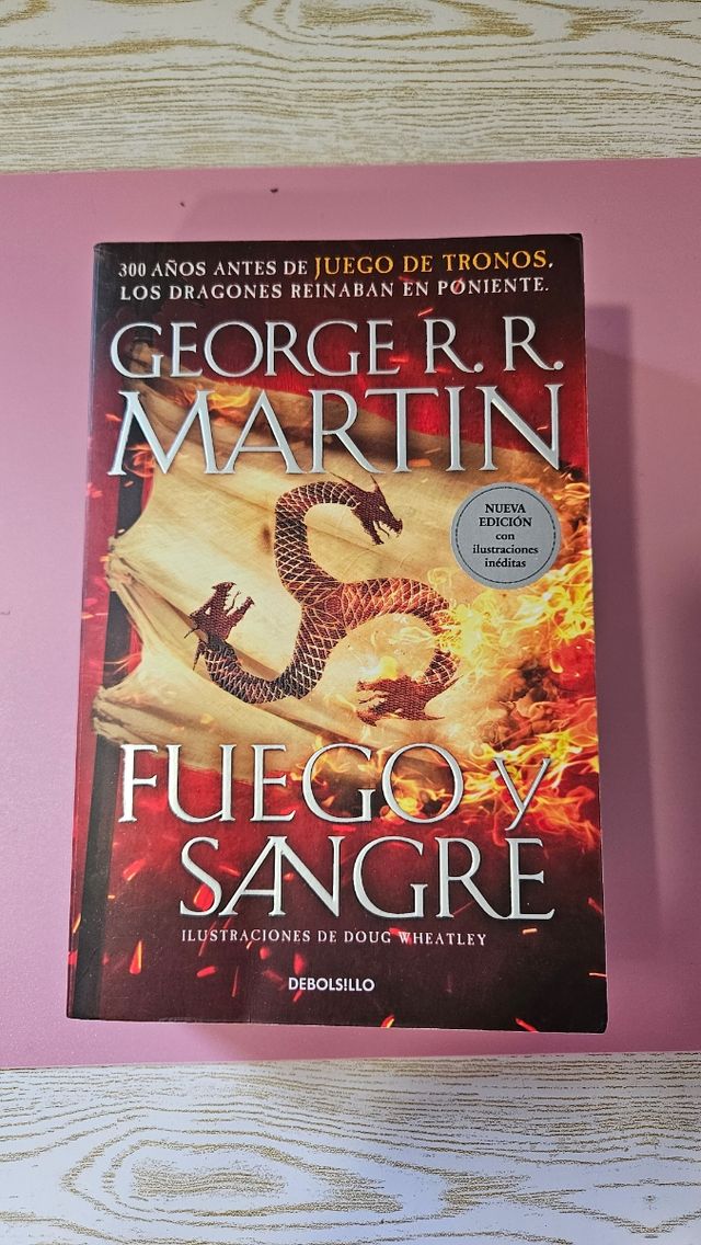 Libro Fuego y Sangre (Juego de tronos)