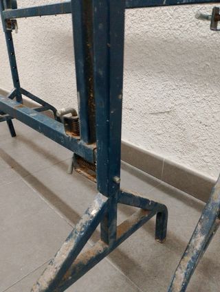 Soportes metálicos para andamio