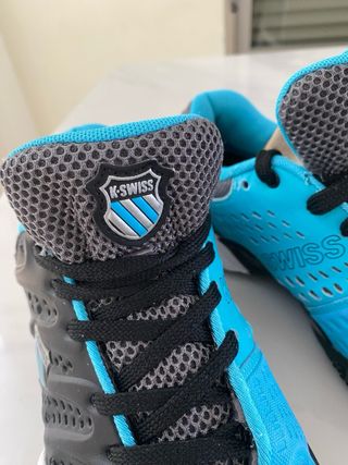Zapatillas de Tenis K-Swiss Azul y Negro