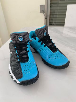 Zapatillas de Tenis K-Swiss Azul y Negro